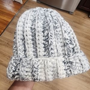 Womens Wool Hat Crochet Chunky Beanie